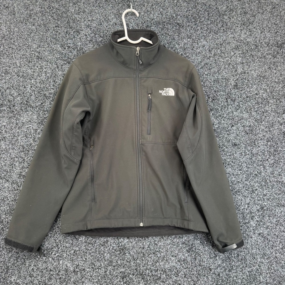The North Face Mens Apex Bionic Softshell Jacket Black Full Zip Small S/P